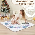 thumbnail image 5 of Beavtaens Baby Play Mat for Floor, Foam 50"x50"x1" Playpen Mat, Thickened & Non-Slip, for Ages 0-4, 5 of 9