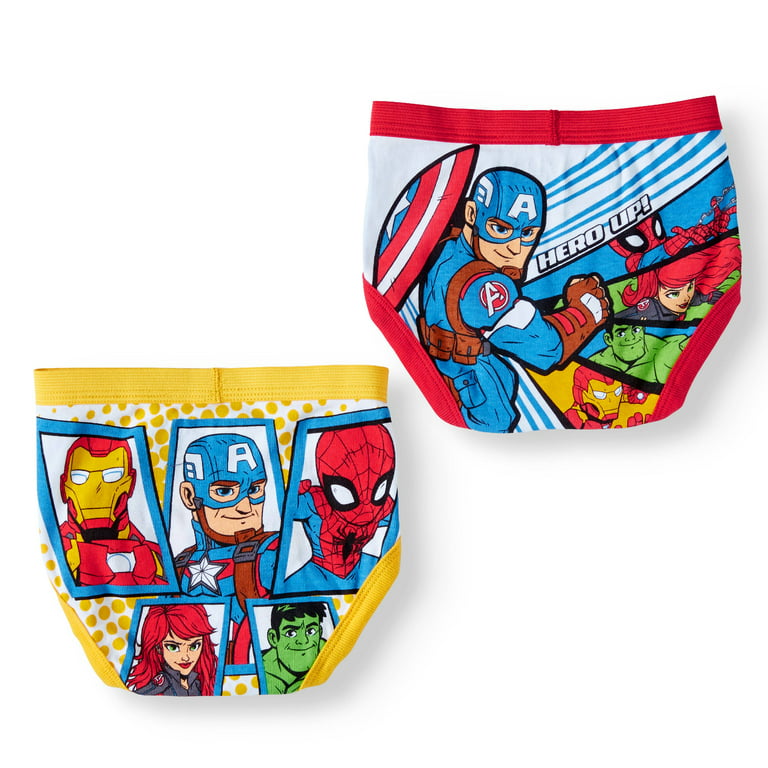 Marvel Toddler Boy Briefs, 7-Pack, Sizes 2T-4T Hong Kong