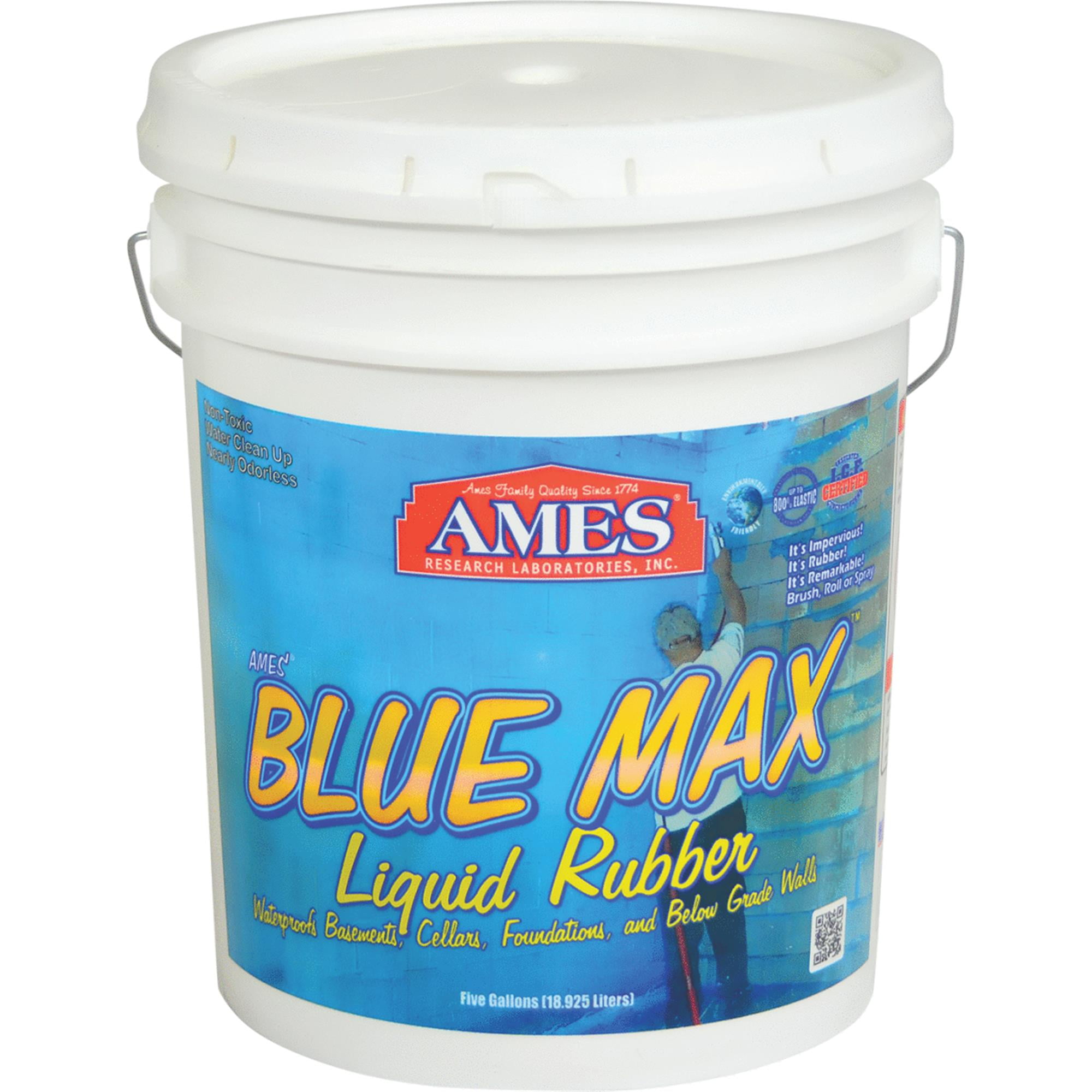 Ames Blue Max Liquid Rubber For Basements And Foundations 5 Gallon Ames Blue Max Liquid Rubber For Basements And Foundations 5 Gallon Com