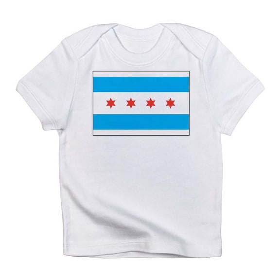 CafePress - Chicago Flag Creeper Infant T Shirt - Infant T-Shirt