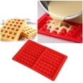 thumbnail image 4 of Blantye 2pcs Outils de Cuisson Bricolage Silicone Gaufres Muffin Moule Gâteau Moulins au Chocolat Accessoire de la Cuisine, 4 of 10