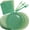 Gradient Sage Green, variant on Serves 35 Guests Black and Gold Plates and Napkins Party Supplies,7" Black Paper Plates and Napkins,Disposable Party Dinnerware for Birthday Wedding,Graduation