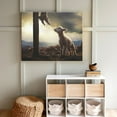 thumbnail image 5 of P&L Art Framed Canvas Wall Art - 24"x20" Jesus and Lamb Canvas Wall Art - Jesus Crucifixion & Lamb Redemption Christian Picture Wall Art Canvas Print Christian Entryway Decor, 5 of 8