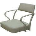thumbnail image 6 of Carolina Swivel Counter 26" Metal WB Stool - Ocean Beige Vinyl - Beige, 6 of 6