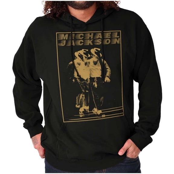 Michael Jackson Moonwalk Glitch Hoodie Sweatshirt Women Men Brisco Brands S