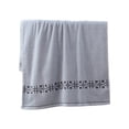 thumbnail image 3 of Xihbxyly Toalla de Baño de Algodón, Suave y Absorbente, Extragrande, de Secado Rápido, Cómoda y Fresca, Ideal para Gimnasio En Casa o Playa, Ideal Como Regalo para Adultos., 3 of 7