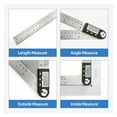 thumbnail image 4 of Digital Protractor Goniometer Electronic Carpenter Tools Goniometro Angle Finder Multi Angle Measuring Ruler Digital Angle Meter ,Easy to Use, 4 of 7