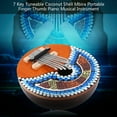 thumbnail image 4 of Thumb Piano, Small Size Metal Light Weight Solid Durable Excellent Effect African Mbira, Music Enthusiast For Music Teaching Playing Music Practice, 4 of 8