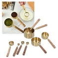 thumbnail image 1 of Measuring Spoon, Measuring Cup Set 8Pcs Artificially Polished Classic Fashionable  For Taking Coffee For Cooking For Milk Powder, 1 of 8