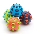 thumbnail image 6 of Pet Dog Chew Toy 12cm Dog ball TPR Spikes Molar Cleaning Tooth Funny Toy Indestructible Interactive Toy Products Pet Supplies (Blue), 6 of 7