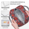 thumbnail image 3 of Lukts Fire Sign Print Portable Lunch Bag, Lunch Bag Picnic Bag - Waterproof, Heat-insulating and Cold-insulating, Suitable for School, Work, 3 of 6
