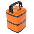 thumbnail image 2 of Bento Box 304 Stainless Steel Vacuum Insulated Leakproof Stackable Japanese Insulated Lunch Box For Students Office Workers, 2 of 8