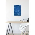 thumbnail image 4 of Star Wars: Saga - Rebel Blueprint Wall Poster, 22.375" x 34", 4 of 4