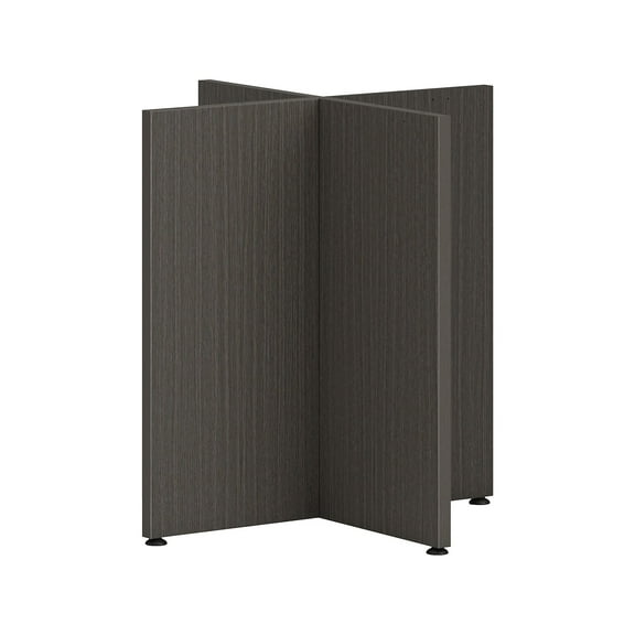 HON Mod Table X-Base Slate Teak (HONTBL42BASELS1)