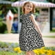 thumbnail image 5 of Balery Similar To Leopard Print Camisón de princesa para niñas, pijama de algodón con mangas abullonadas, suave y bonito.-Small, 5 of 6