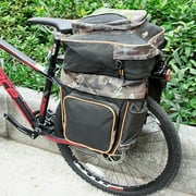 110 lbs Capacity Adjustable Rear Bike Rack Carrier Luggage Cargo Bicycle Accessories