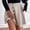 Beige, variant on YTCAMLO Cotton Ribbed Women's Button Mini Skirt Y2K Fashion Pleated Short Skirts Flowy A Line Skirts High Waisted Summer Outfits, Beige S