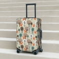 thumbnail image 2 of Lsque Squirrels and Trees Printed Luggage Cover, Travel Luggage Protector,Scratch and Dirt Resistant, Fits 18-32 Inch Luggage - Medium, 2 of 9