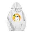 thumbnail image 3 of Neewe Women's Hoodies Long Sleeve Sweatshirts Halloween Printed Drawstring Pullover Tops with Pocket Casual Loose Blouses Tunic, 3 of 4