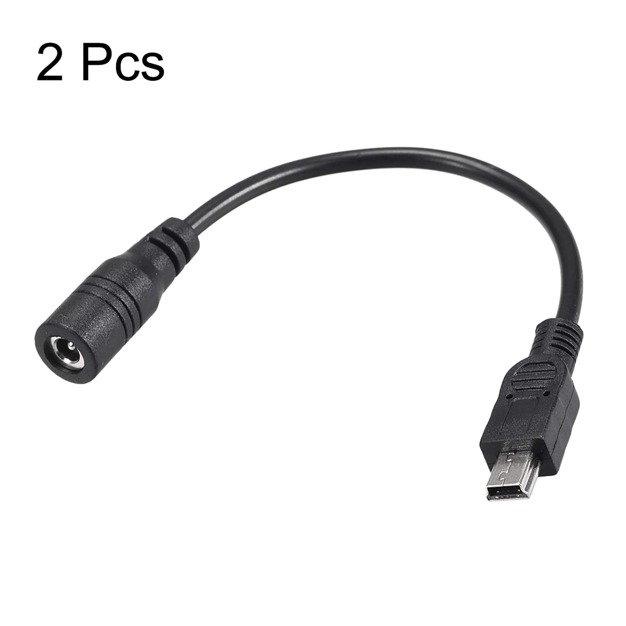 Uxcell 2pack 11cm DC Power Supply 4.0x1.7mm to Mini USB Plug Male Cables - Walmart.com