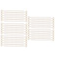 thumbnail image 1 of 50 Portatarjetas Florales de Alambre de Metal Dorado de 6 Pulgadas, Selecciónis reutilizable Para Compromiso de Boda Conplícola de Múltiples Escenarios, Soporte para Notas, 1 of 7
