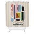 thumbnail image 2 of Society6 Dan Hobday Art Nord 5 Shower Curtain 71" x 74", 2 of 3