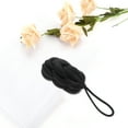 thumbnail image 5 of Unique Bargains 1 Pc Twisted Dough Shaped Bath Shower Loofah Sponge Body Puffs for Bathroom Black, 5 of 6