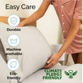 thumbnail image 6 of CGK Linens 4-Piece Ultra Soft & Comfy Hotel Luxury Sheet Set - King Size Cooling Bed Sheet Fits 8"-16" Mattresses, Light Grey, 6 of 6