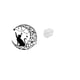 thumbnail image 5 of Arte De Pared Con Silueta De Gato Y Moderna Caja De Acrílico Para Toallas De Papel, Decoración única De Luna De Gato Negro Y Porta Pañuelos Para El Hogar., 5 of 8