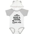 thumbnail image 3 of Inktastic Mimi and Papaw Love Me Boys or Girls Baby Bodysuit, 3 of 5