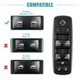 thumbnail image 4 of Interruptor de control de ventanilla eléctrica Unique Bargains para Dodge Durango 2014-2015 y Jeep Grand Cherokee 2014, 4 of 7