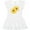 AA-White, variant on Inktastic Yellow Sunflowers Gift Baby Girl Dress