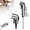 silvery, variant on NCQ 105 Degree Right Angle Drill Adapter - 1/4'' Hex Shank Extension for Screwdriver Drill (Long)