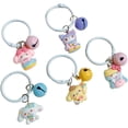 thumbnail image 4 of Llavero troyano de Sanrio con forma de molino de viento y dibujos animados de Año Nuevo, colgante pequeño con forma de corazón para niña, colgante para teléfono móvil, 4 of 4