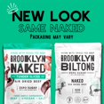 thumbnail image 3 of Air Dried Grass Fed Beef Snack, South African Beef Jerky (8 oz, Pack of 1) - Whole30 Approved, Paleo, Keto, Gluten Free, Sugar Free, Made in USA - (Naked), 3 of 5