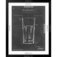 thumbnail image 5 of Art.com Barware Blueprint II Art Print by Ethan Harper, Black Frame Wall Art, 32" x 40", 5 of 5