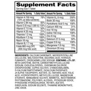 Equate One Daily Womens Multivitamin/Multimineral Supplement Tablets for Womens Health, 200 Count, Compare to One a Day® Womens
