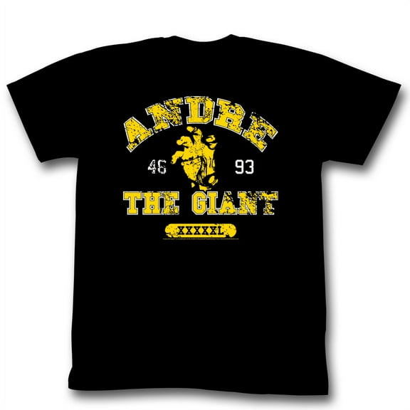 Andre The Giant Hand Black T-Shirt