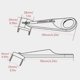 thumbnail image 3 of Bicycles Oil Sprayer Oiling Diverter For Motorcycle And Bicycles Repair Tool Cycling Bicycles Chain Maintenance Tool, 3 of 4