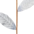 thumbnail image 5 of Vickerman 30" Silver Glitter Magnolia Artificial Christmas Spray. Includes 2 sprays per pack., 5 of 5