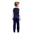 thumbnail image 5 of Nautica Little Boys Regular-Fit 4-Pc. Blue Tartan Vest Set , Choose Sz/Color, 5 of 5