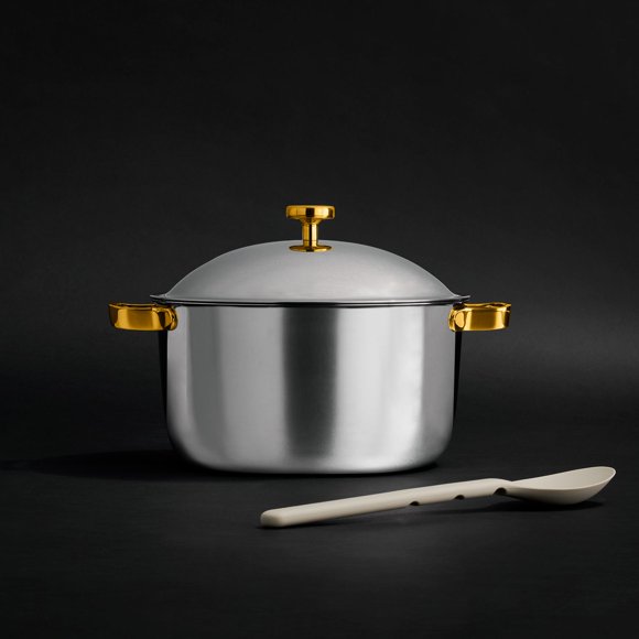 Our Place Titanium Perfect Pot® Pro Our stock pot with titanium nonstick technology Chrome/Gold