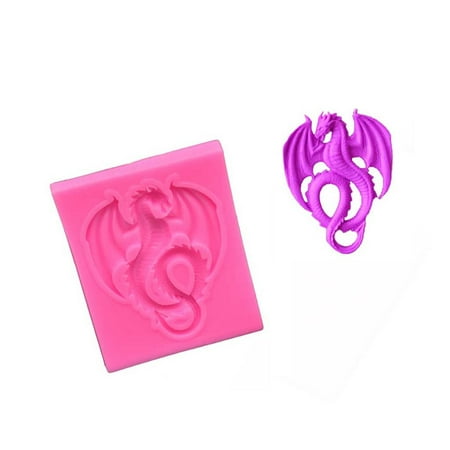 

Clearance! YOHOME Flying Dragon Silicone Fondant Icing Mould Wedding Cake Decoration