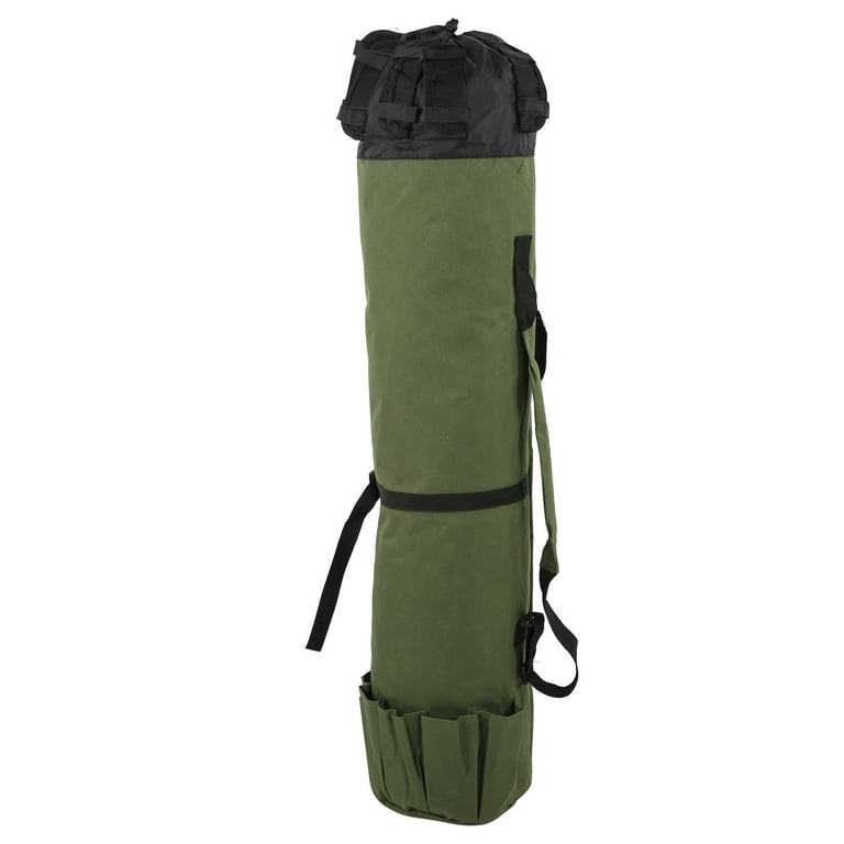 Fishing Tackle Rod Storage Bag Organizer Cylindrical Package Pole