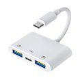 thumbnail image 1 of HEVIRGO Card Reader Multifunctional High-speed Driver-free High Performance Widely Compatible Fast Transmission 2-in-1 Type-C USB SD-Card TF U Disk OTG Memory Card Adapter for Smartphone, 1 of 10