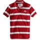 thumbnail image 1 of Aeropostale - Polo de rugby con logotipo de rayas A87 para hombre, rojo, grande, 1 of 1