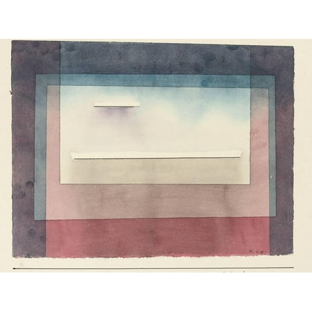 Pop Art Expressionism Dormant, 1930 Purple Contemporary Abstract Expressionism Print Wall Art By Paul Klee ()