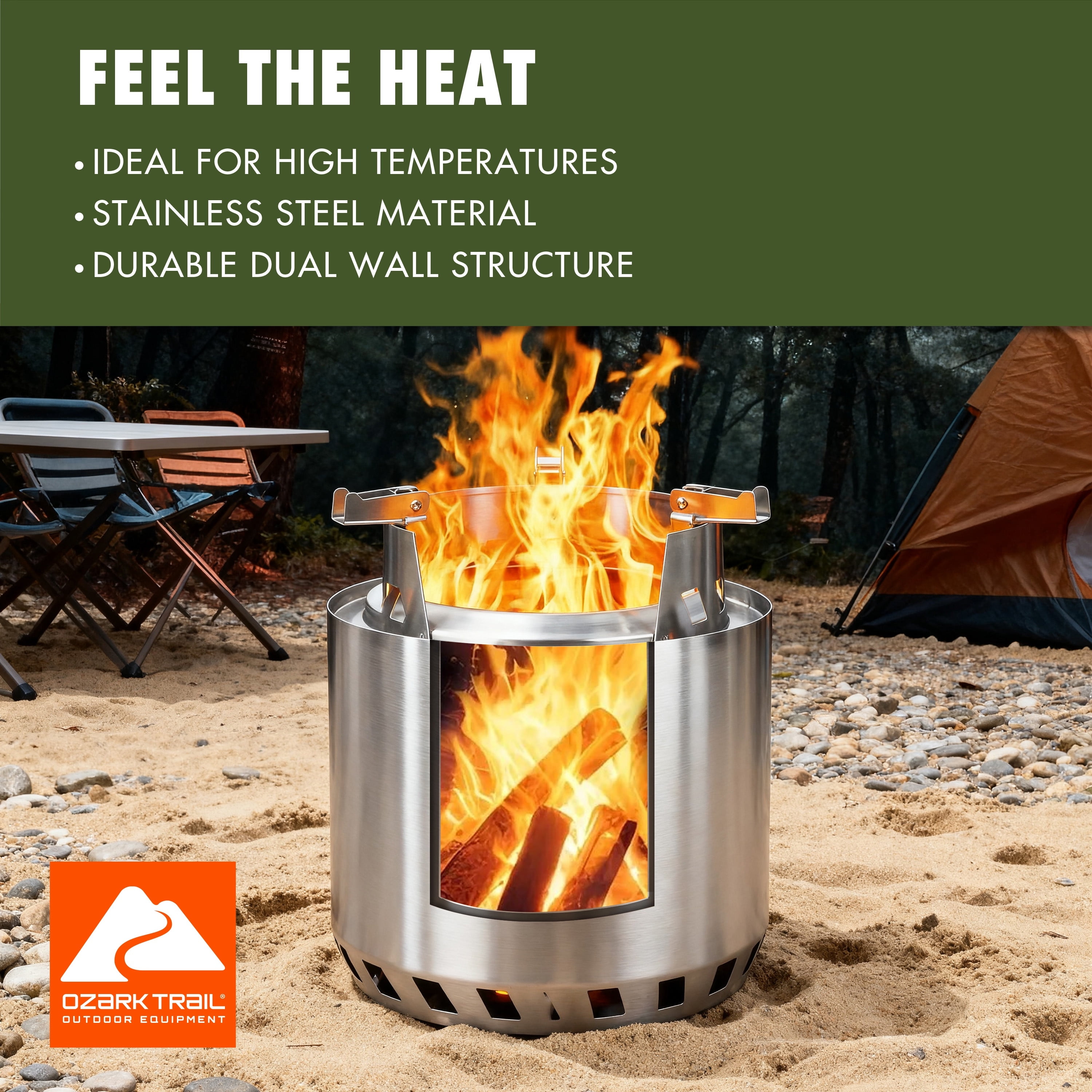 BONFIRE GO OUTSIDE ミル上手 Thearth OD TRUNK 🔥 BONFIRE GO OUTSIDE #bonfiregooutside #キャンプ #焚火