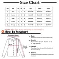 thumbnail image 3 of Lilgiuy Women Casual Printed Long Sleeve Hooded Outwear Patchwork Loose T-Shirt Autumn Blouse Tops Gray，8（L） Winter Fashion 2022, 3 of 5