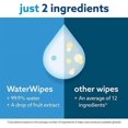 thumbnail image 3 of WaterWipes Plastic-Free Original Baby Wipes -720 count (12 Packs), 3 of 5